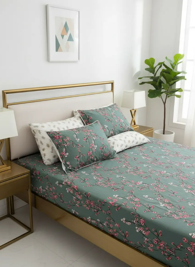 IVS724 Cotton Bed Sheet Set