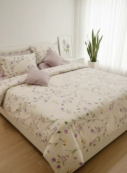 IV690 Cotton Duvet Cover Set - Without Filling