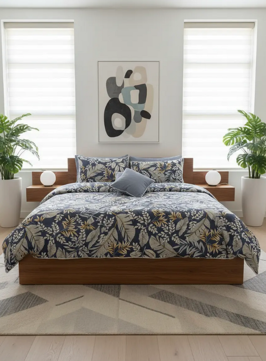 IV710 Cotton Duvet Cover Set - Without Filling