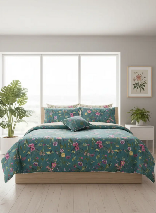 IV691 Cotton Duvet Cover Set - Without Filling