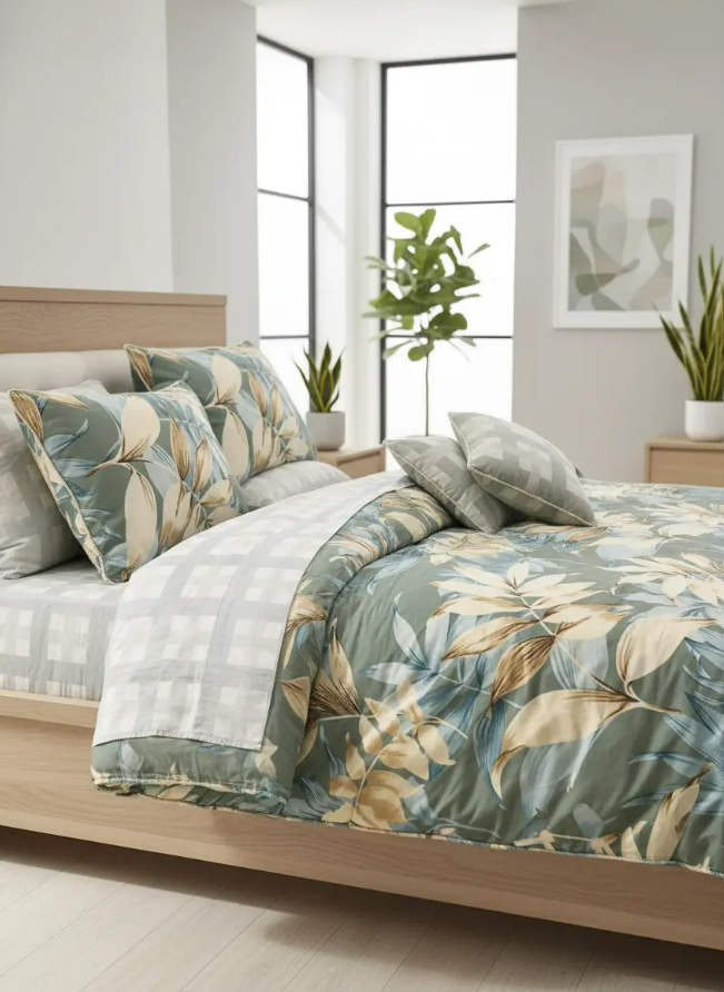 IV711 Cotton Duvet Cover Set - Without Filling