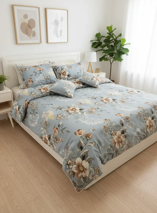 IV709 Cotton Duvet Cover Set - Without Filling
