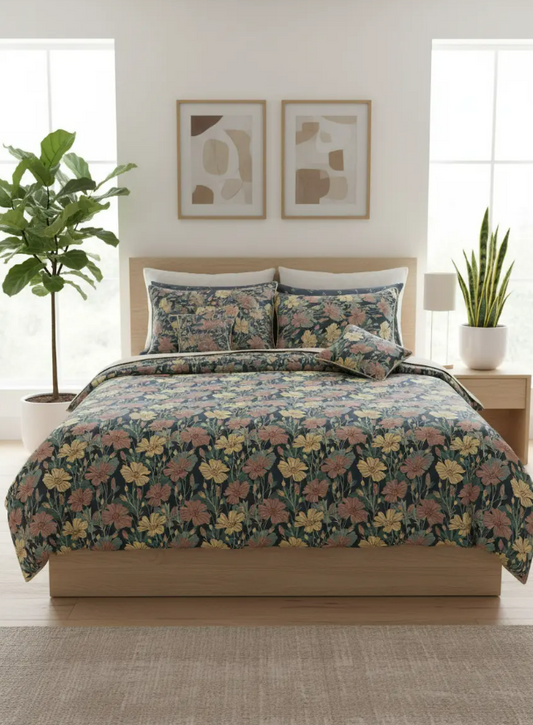IV708 Cotton Duvet Cover Set - Without Filling
