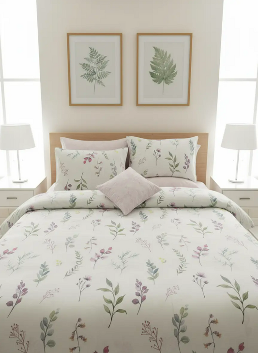 IV720 Percale Cotton Duvet Cover Set - Without  Filling
