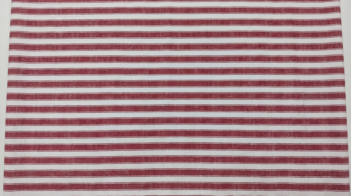 Harbor Blue & Coral Percale Bedding Set