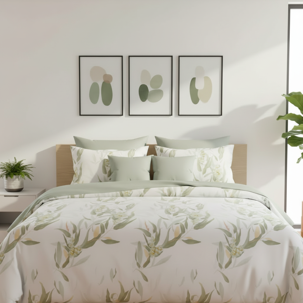IV848 Cotton Duvet Cover Set - Without Filling