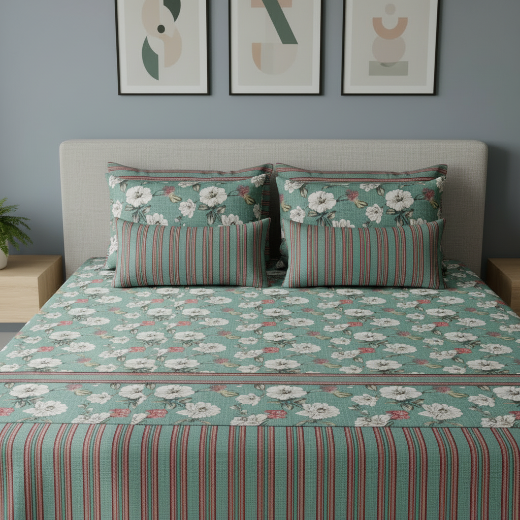 IVS222 Cotton Bed Sheet Set