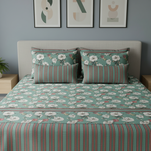 IVS222 Cotton Bed Sheet Set