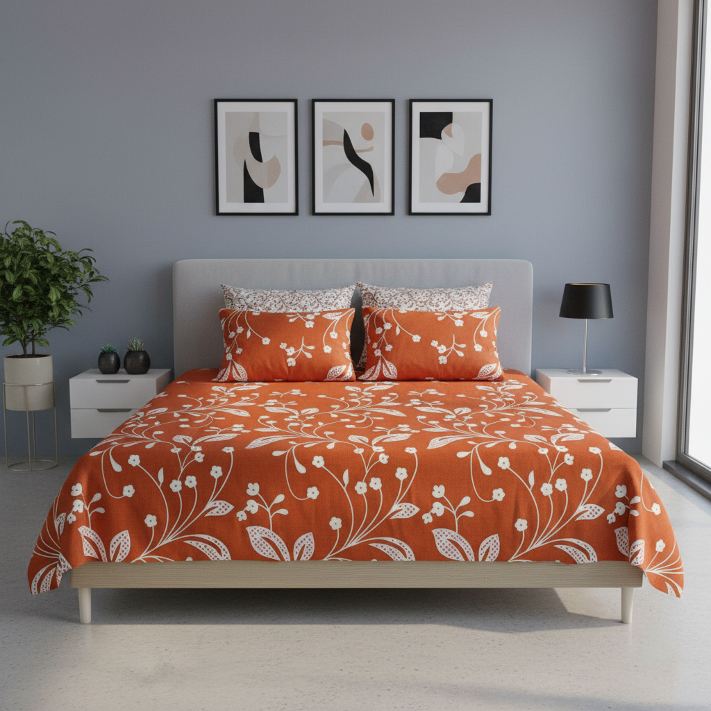 IVS004 Cotton Bed Sheet Set