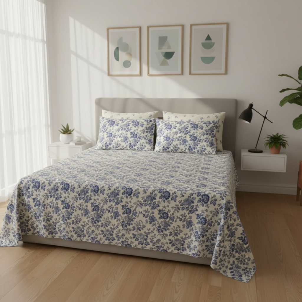 IVS003 Cotton Bed Sheet Set