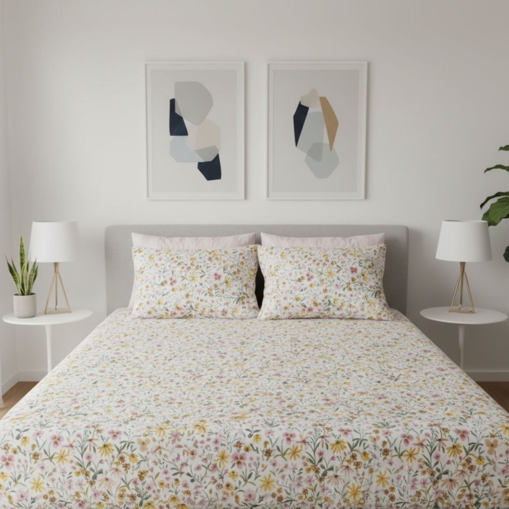 IVS733 Cotton Bed Sheet Set