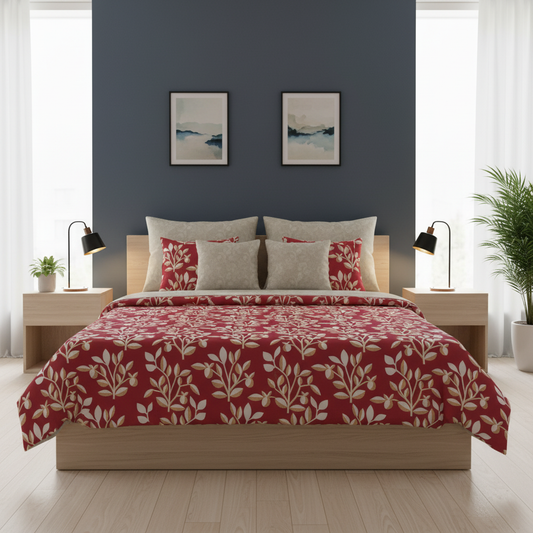 IV823 Cotton Duvet Cover Set - Without Filling