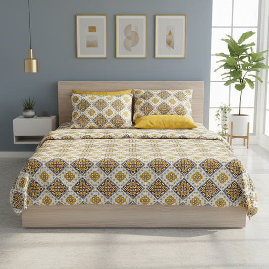 IVS002 Cotton Bed Sheet Set