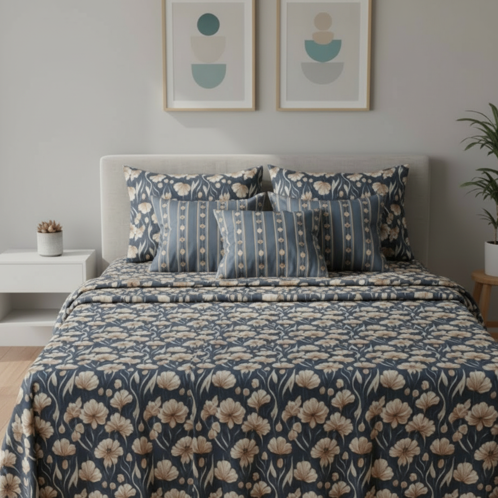 IVS005 Cotton Bed Sheet Set