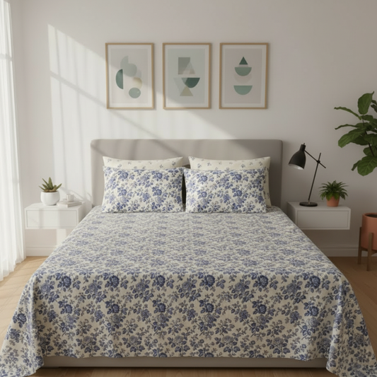 IVS003 Cotton Bed Sheet Set