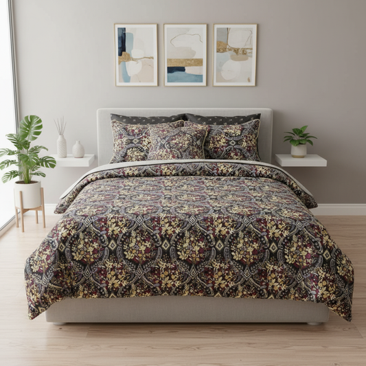 IV705 Cotton Duvet cover Set - Without Filling