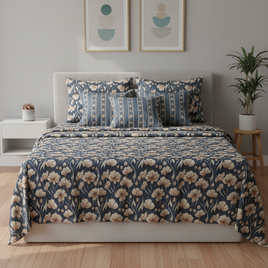 IVS005 Cotton Bed Sheet Set
