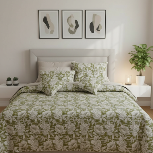 IV757 Cotton Duvet Cover Set - Without Filling