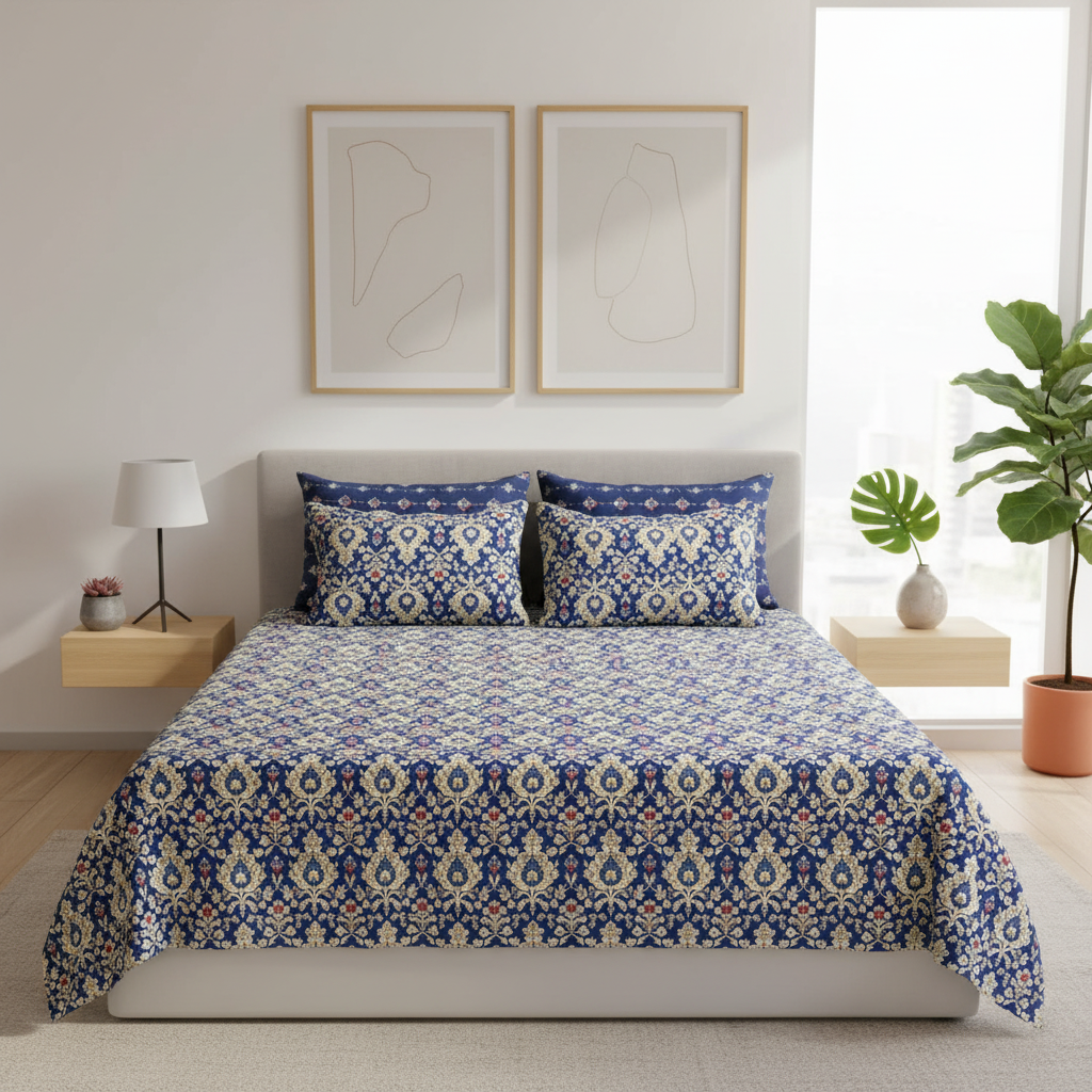 IVS011 Cotton Bed Sheet Set