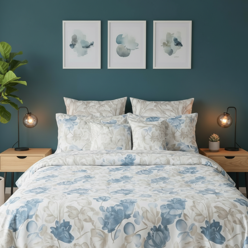 IV784 Cotton Duvet Cover Set - Without Filling