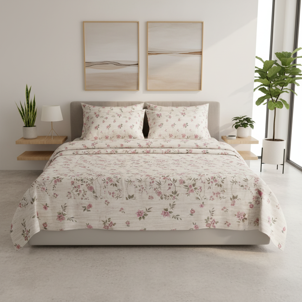 IVS020 Cotton Bed Sheet Set