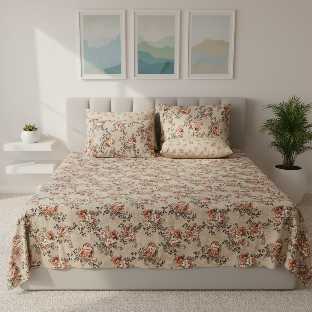IVS221 Cotton Bed Sheet Set