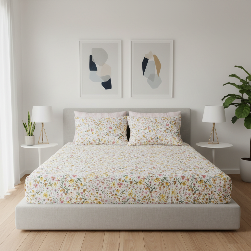 IVS733 Cotton Bed Sheet Set