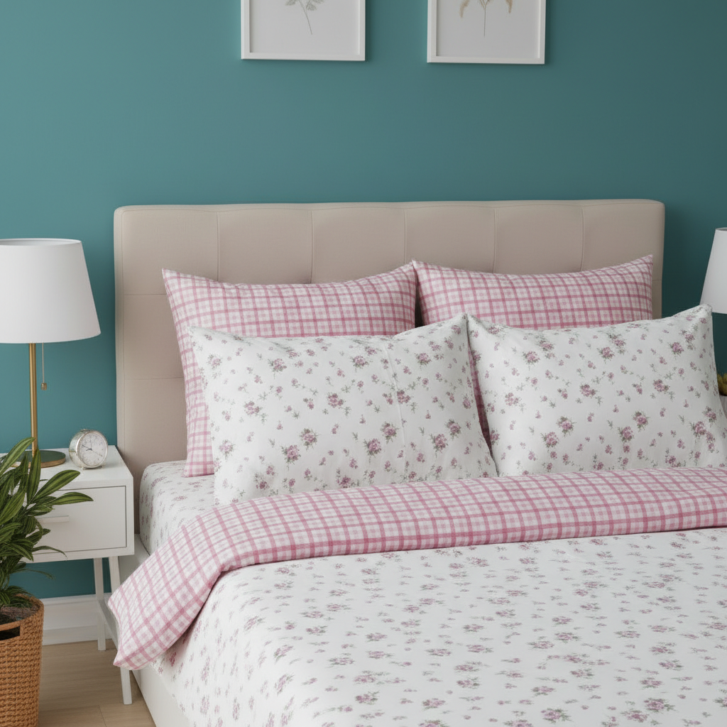 IV791 Cotton Duvet Cover Set - Without Filling