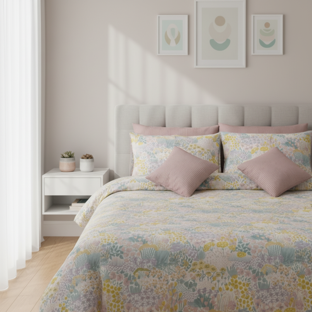 IV731 Cotton Duvet Cover Set - Without Filling