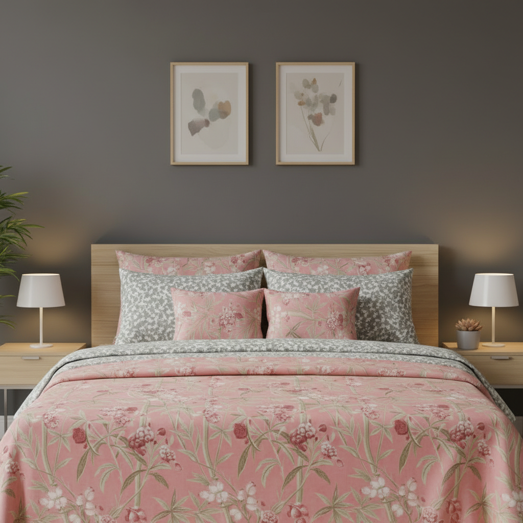 IV797 Cotton Duvet Cover Set - Without Filling