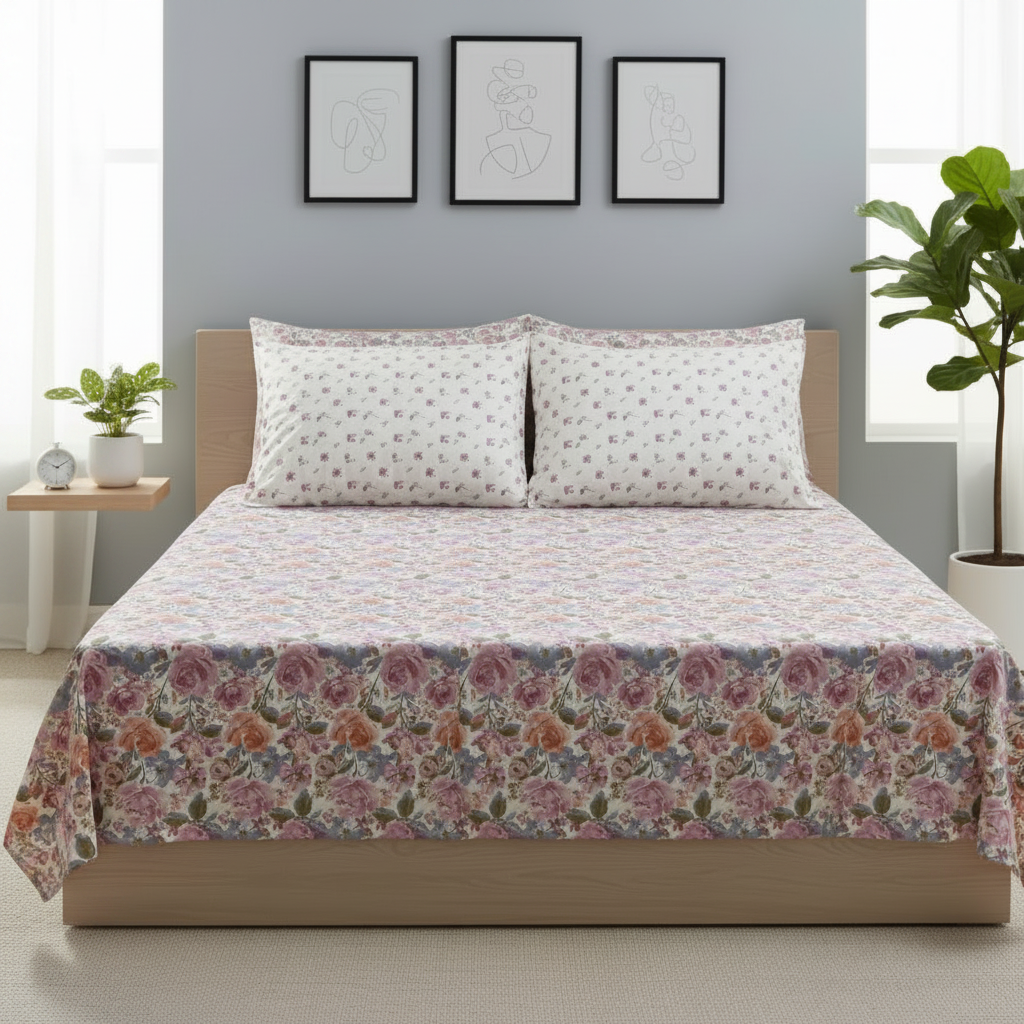 IVS832 Cotton Bed Sheet Set