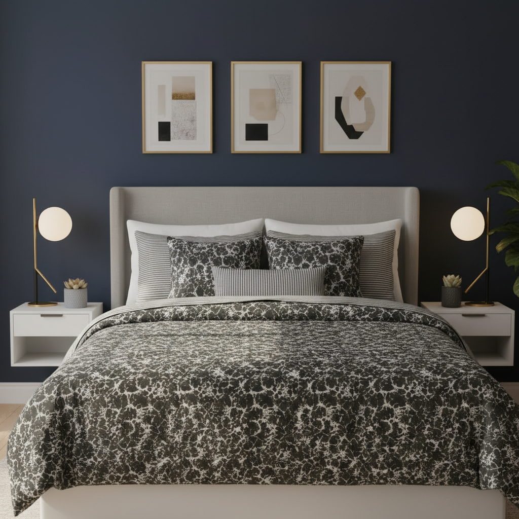 IV792 Cotton Duvet Cover Set - Without Filling