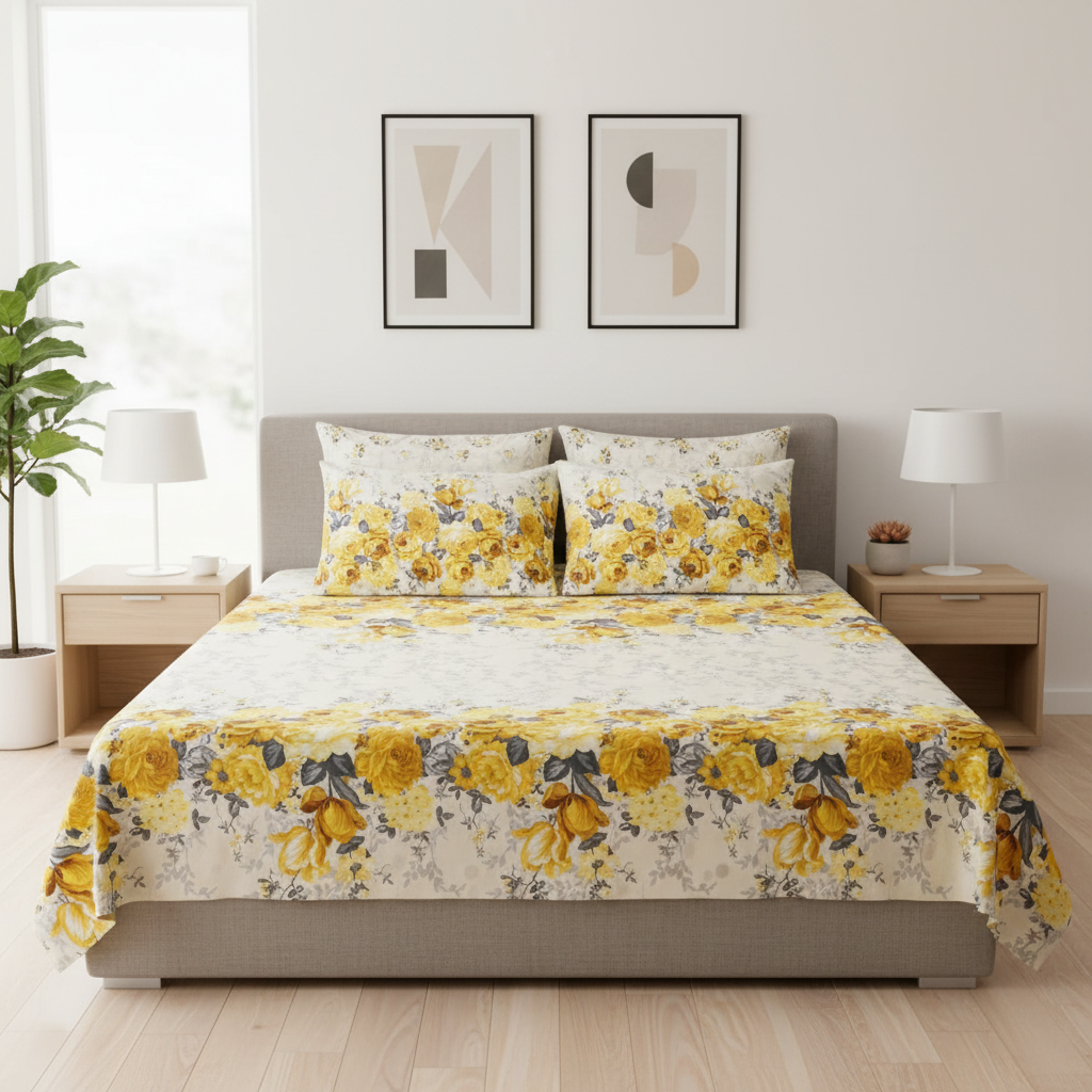 IVS234 Cotton Bed Sheet Set