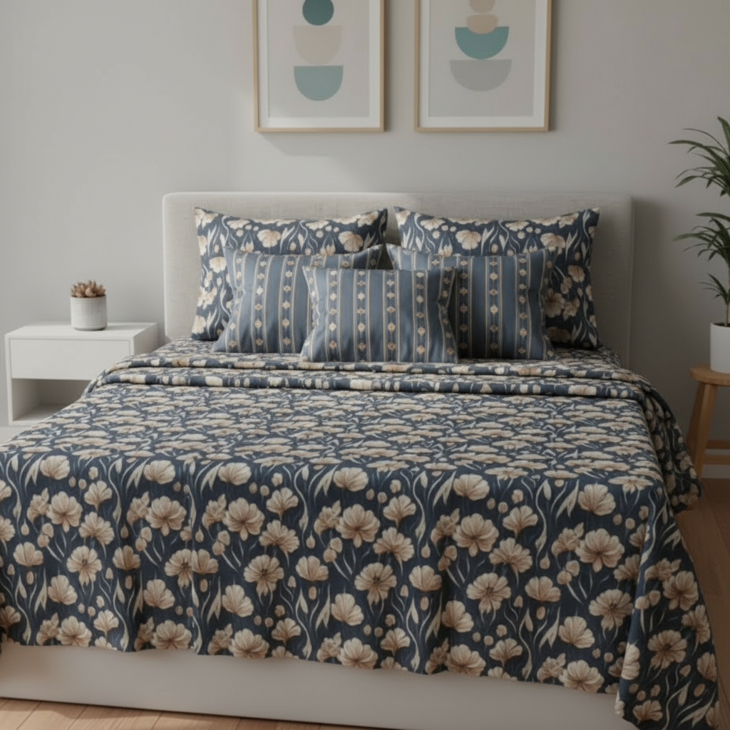 IVS005 Cotton Bed Sheet Set