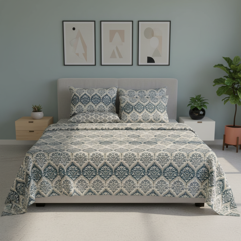 IVS016 Cotton Bed Sheet Set