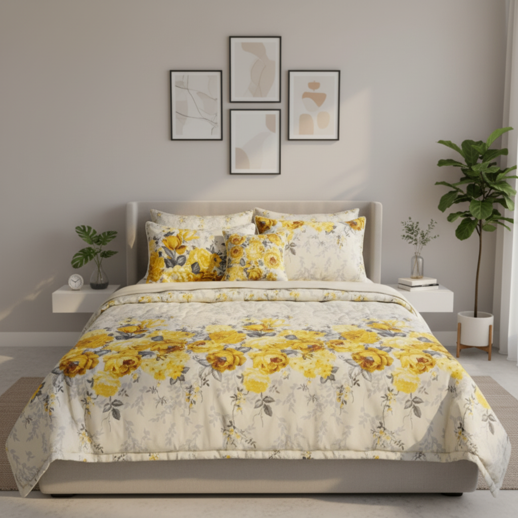 IV679 Cotton Duvet Cover Set - Without Filling