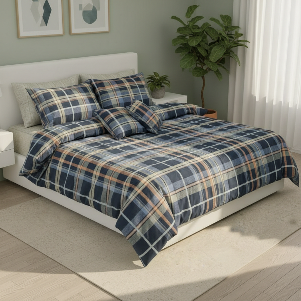 IV767 Cotton Duvet Cover Set - Without Filling