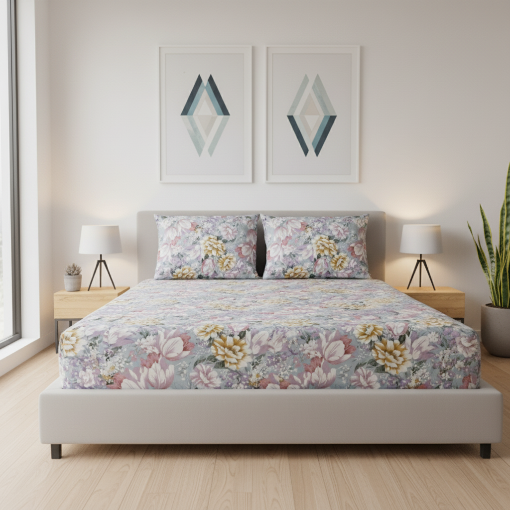 IVS236 Cotton Bed Sheet Set