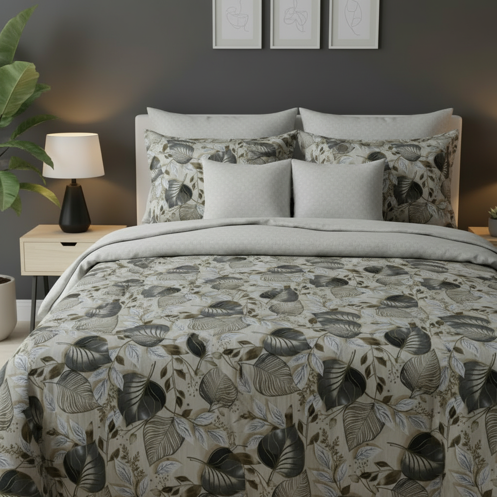 IV814 Cotton Comforter Set - Light Filling