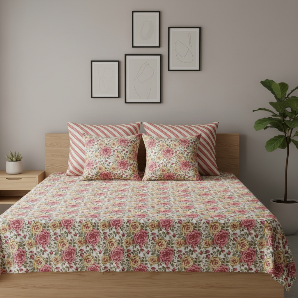 IVS830 Cotton Bed Sheet Set