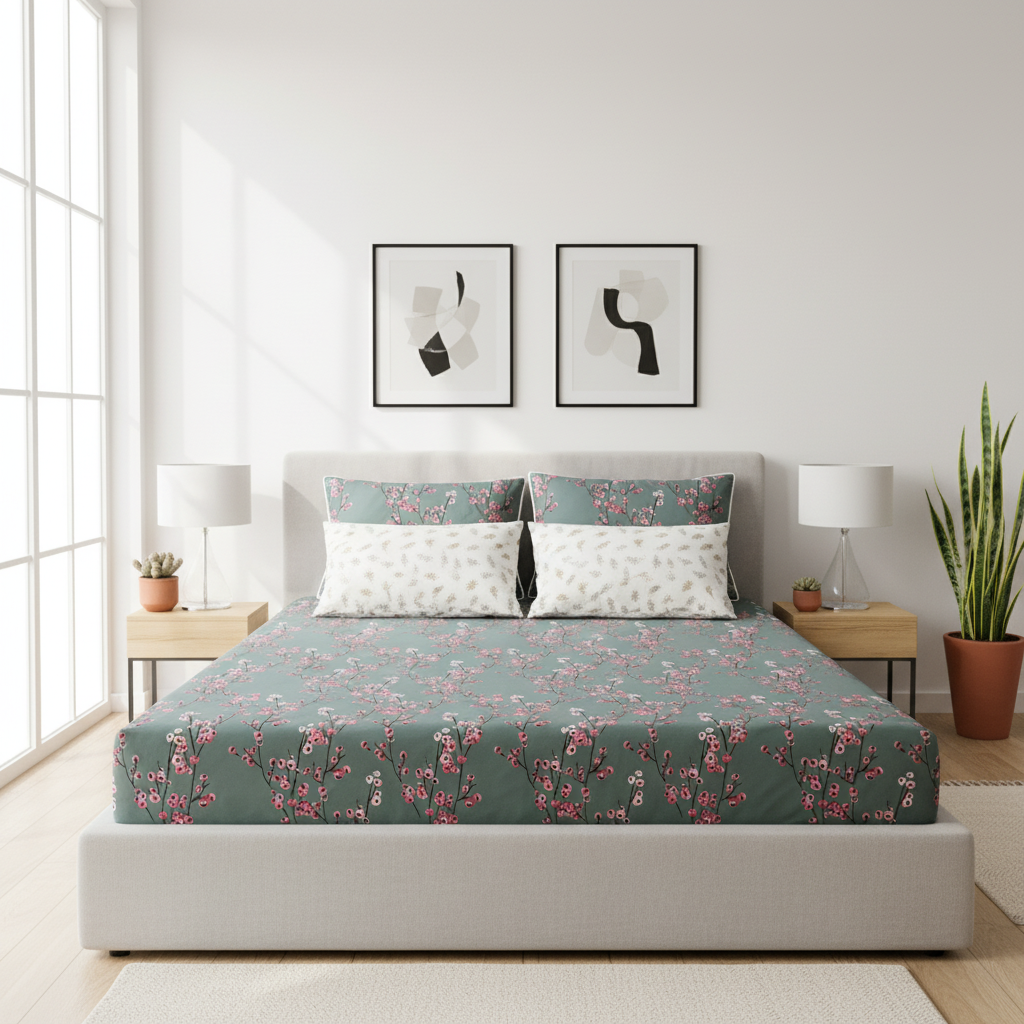IVS724 Cotton Bed Sheet Set