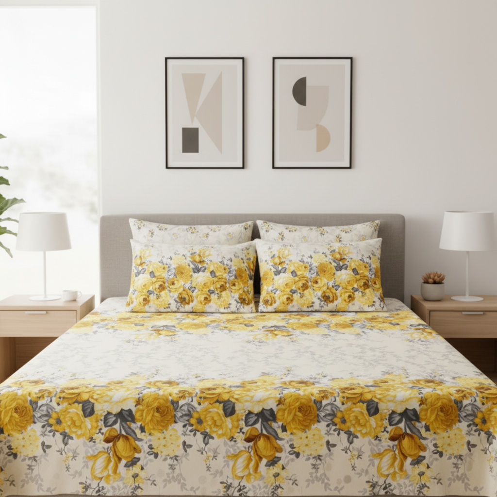 IVS234 Cotton Bed Sheet Set