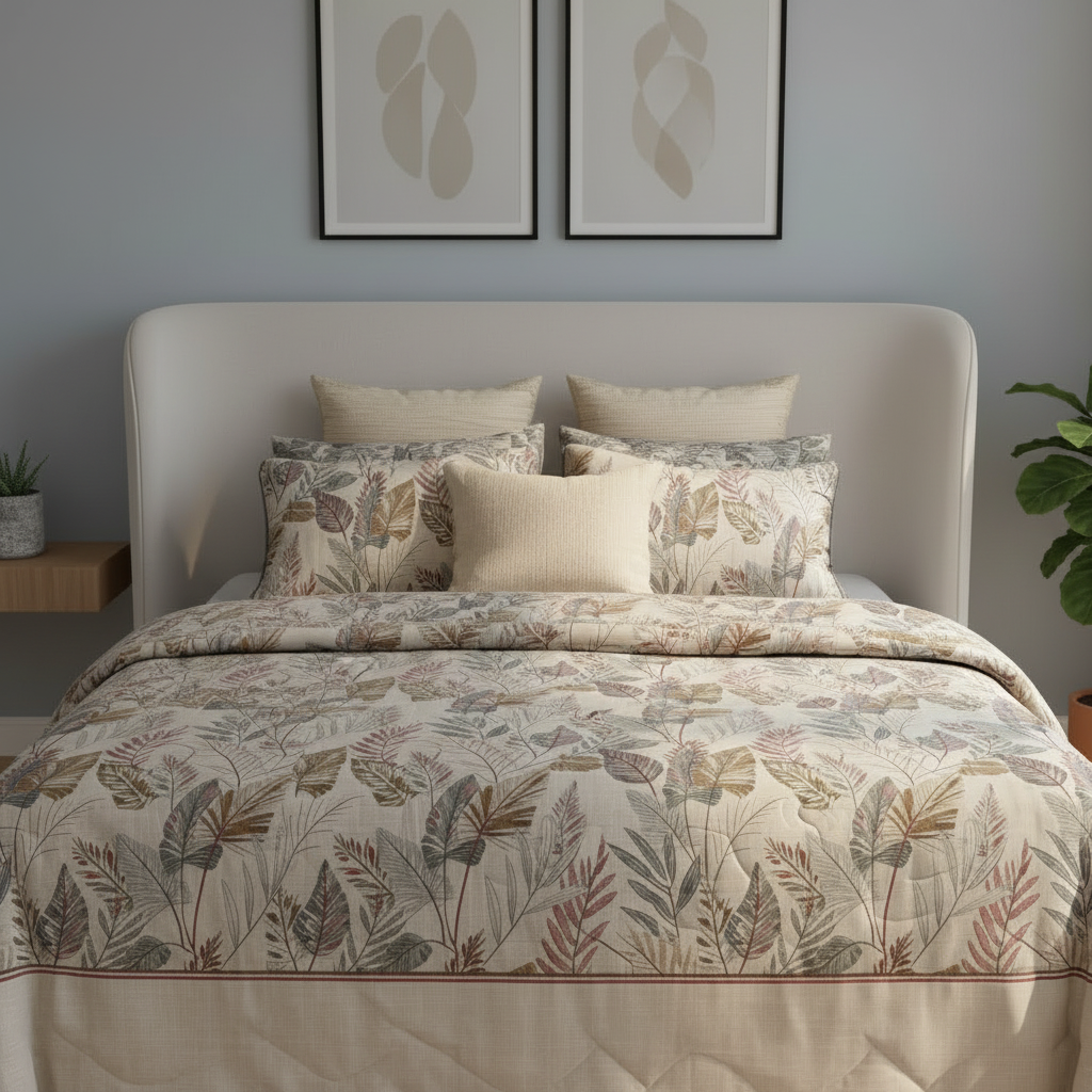 IV793 Cotton Comforter Set - Light Filling