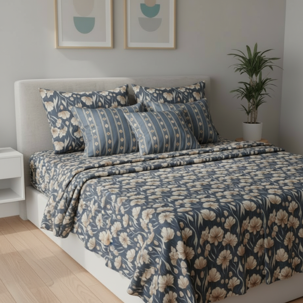 IVS005 Cotton Bed Sheet Set