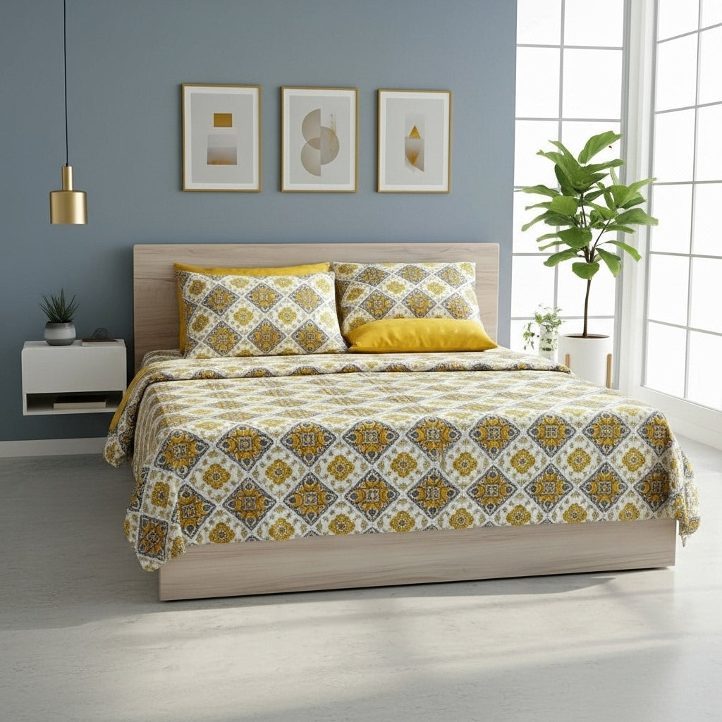 IVS002 Cotton Bed Sheet Set
