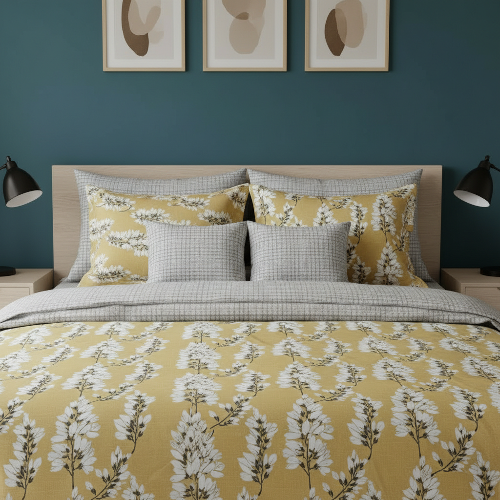 IV775 Cotton Duvet Cover Set - Without Filling