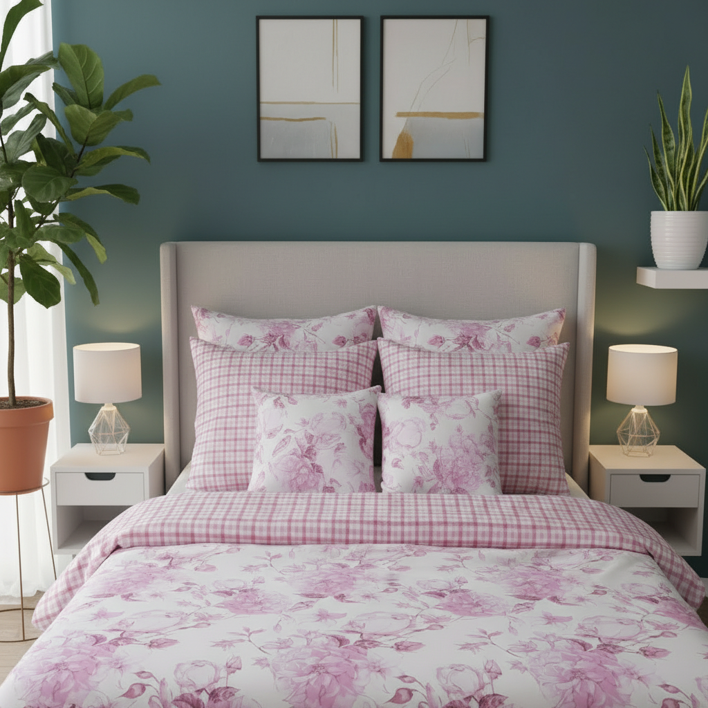 IV785 Cotton Duvet Cover Set - Without Filling