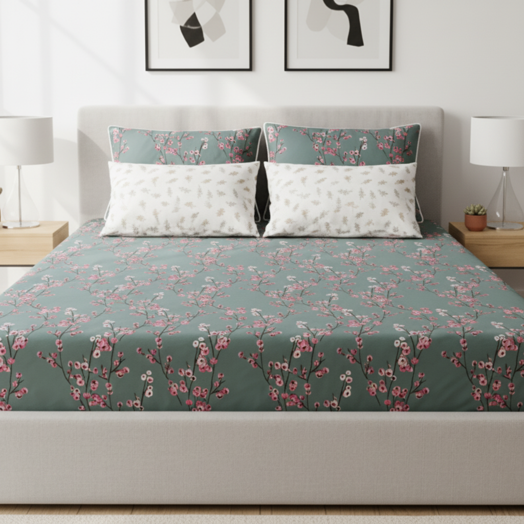 IVS724 Cotton Bed Sheet Set