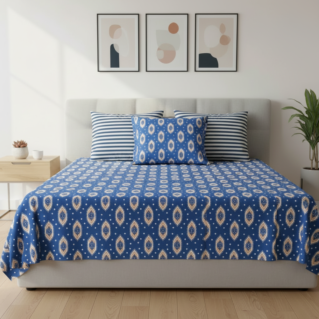 IVS821 Cotton Bed Sheet Set