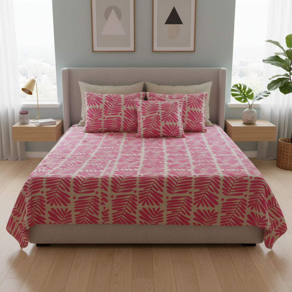 IV756 Cotton Comforter Set - Light Filling